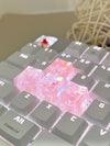 4Pcs High Quality Hot Sale Colorful Translucent Key Caps Cross Shaft Mechanical Keyboard Keycap