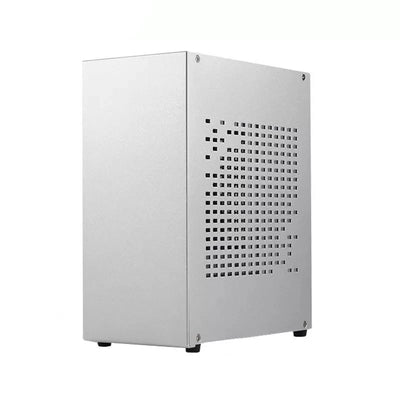 Aluminum HTPC Mini ITX Chassis Game Computer Case Support Graphics Card RTX2070 I5 with PCIE 3.0 cable Case A07 Small 1u PSU