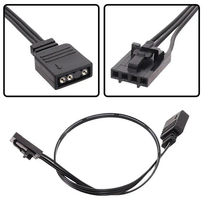 Adapter Cable For Corsair RGB To Standard ARGB 4-Pin 5V Adapter Connector Pirate Ship Controller Adapter Line QL LL120 ICUE