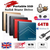 2024 New Portable SSD 1TB External Solid State Drive 4TB High capacity Hard Disk M.2 Portable storage USB 3.1 Hard Drives