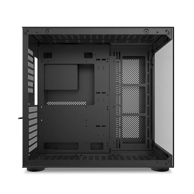 Power Train Seaview Dream MATX ITX Computer Case Panoramic Tempered Glass Side Transparency Without Pillars ATX Desktop Chassis