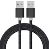 USB A to USB A Extension Cable Male to Male USB Extender for Radiator Hard Disk Webcam Camera TV Computer Car Mp3 USB Wire Cord