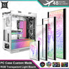 ICY MOD Transparent Acrylic ARGB Luminescent Board Customized VGA Side Decorative Panel PC Case Appearance MOD Computer Gamer