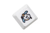 Cute Little Calico Cat Keycap Kitty Meme Keycap Dye Subbed keycaps for mx stem Gaming Mechanical Keyboards Orange White Black