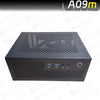 A09m 3.8L ITX Chassis Knife Card A4 HTPC Portable Computer PC Support PCIe 2.5' SSD Drive Mini IPC Flex PSU Case