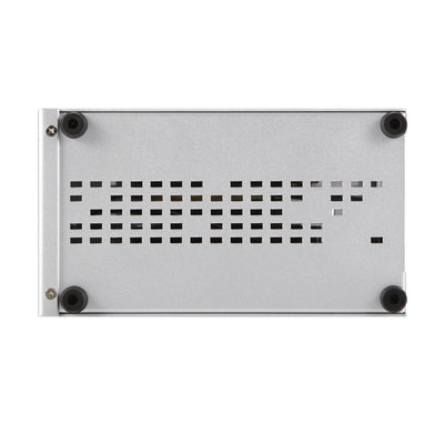 Aluminum HTPC Mini ITX Chassis Game Computer Case Support Graphics Card RTX2070 I5 with PCIE 3.0 cable Case A07 Small 1u PSU