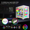 RGB 8Pin/24Pin Motheboard Extension Cord Wire ARGB PC Case LED Light Bar 5V Sync Replacement Computer Lamp Strip Decor