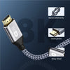 HDMI 2.1 Cable HDMI Cord 8K 60Hz 4K 120Hz 48Gbps EARC ARC HDCP Ultra High Speed HDR for HD TV Laptop Projector PS4 PS5