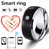 Waterproof Android Phone Equipment Technology NFC Finger Ring Intelligent Smart Wearable Connect