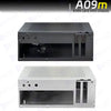 A09m 3.8L ITX Chassis Knife Card A4 HTPC Portable Computer PC Support PCIe 2.5' SSD Drive Mini IPC Flex PSU Case