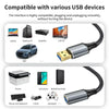 Male And Female Usb Extension Cable Usb 3.0 Mobile Charging Cable Suitable For Smart Laptops, Tvs, Ps4, And Usb Extension Cables