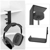 Metal Earphone Holder Hook Under Desk Headphone Stand Headset Hanger Adjustable