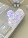 4Pcs High Quality Hot Sale Colorful Translucent Key Caps Cross Shaft Mechanical Keyboard Keycap