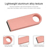 Metal USB Flash Drive 2.0 8GB 16GB 32GB 64GB 128GB USB Flash Drive Gift Mini Cute for Gift Giving