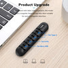 TOPK L35 Cable Organizer Magnetic Plug Box Silicone Cable Winder Flexible Cable Management Clips for Mouse Earphone