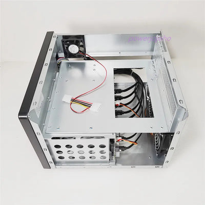 2022 new office home storage hot-swap Server chassis IPFS 8bays NAS case 6GB sata backplane USB3.0 support matx motherboard