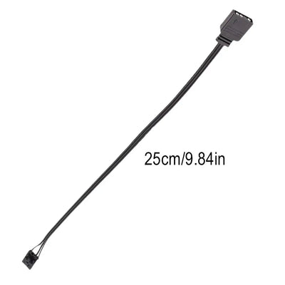 Adapter Cable For Corsair RGB To Standard ARGB 4-Pin 5V Adapter Connector Pirate Ship Controller Adapter Line QL LL120 ICUE