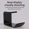 Headphone Stand U Shaped Acrylic Wall Hanging Internet Cafe Adhesive Table Bottom Headphone Display Stand For Games